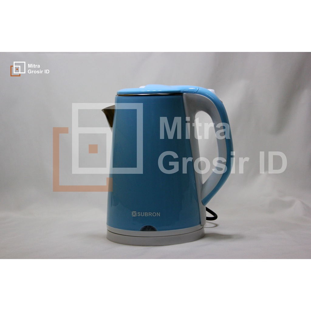TEKO LISTRIK SUBRON /PEMANAS AIR ELEKTRIK(BIRU)