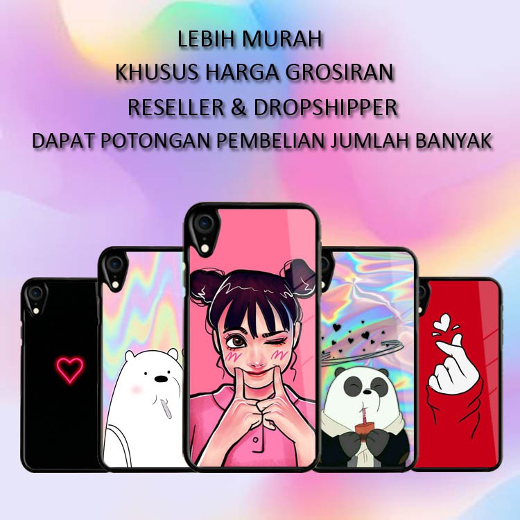 HARGA GROSIR CASE GLOSSY 2D  MINIMAL BELI 10PCS UNTUK SEMUA KATALOG GAMBAR BISA CAMPUR