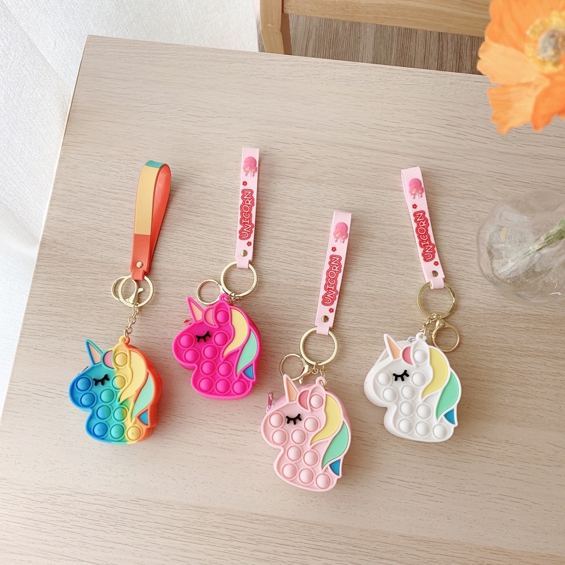 Bag Charm Coin Bag Mini Tas Pop it include Gantungan [BISA JADI AIRPODS CASE]