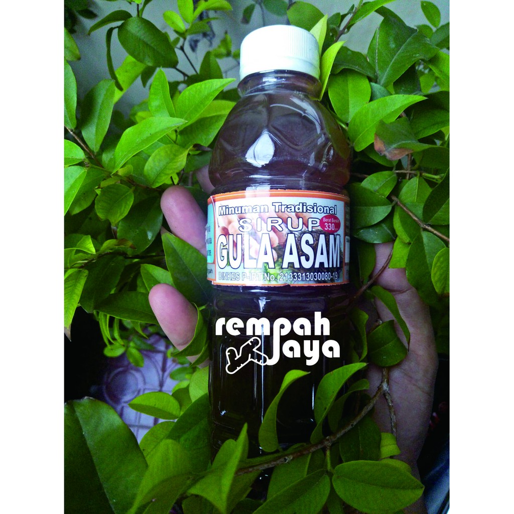 

Premium - Sirup GULA ASAM - HALAL MUI - Rahma Jaya Jamu Solo Herbal
