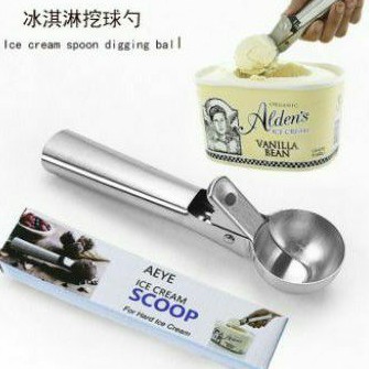 sendok es krim ice cream scoop stainless stell premium sekop es krim