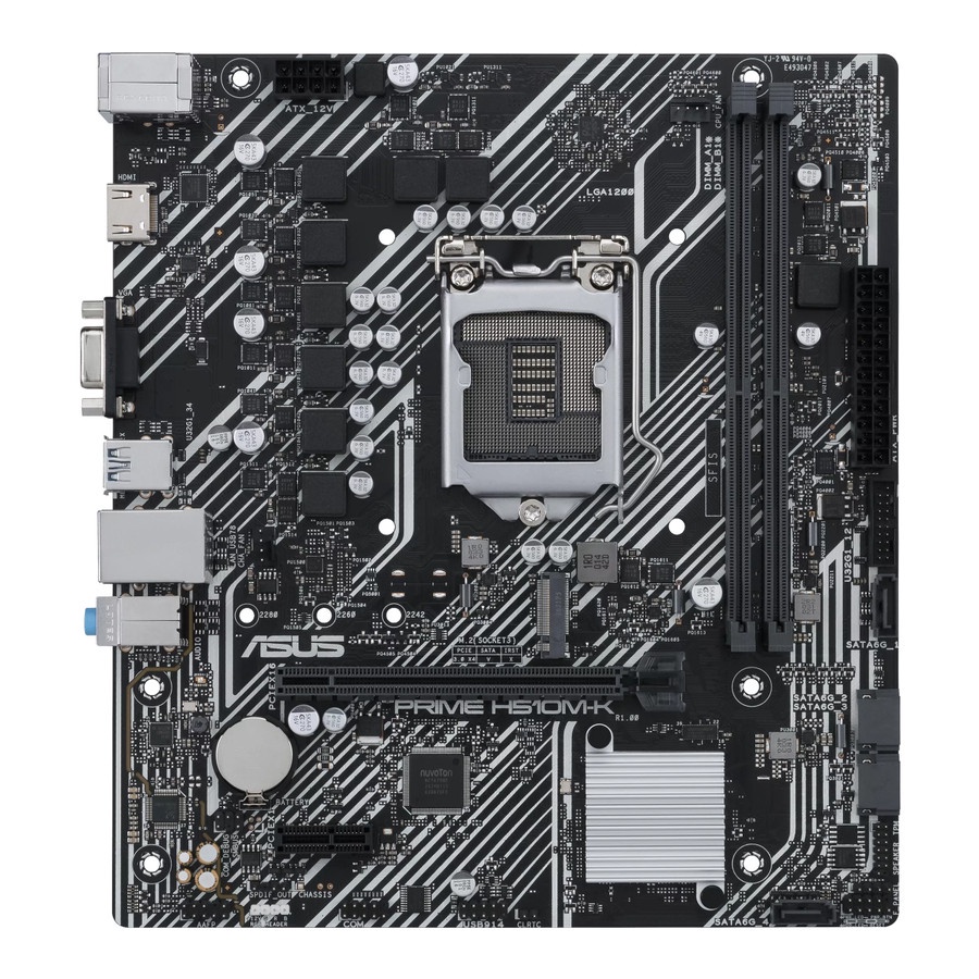 ASUS PRIME H510M-K Intel H510 LGA 1200 DDR4 Motherboard