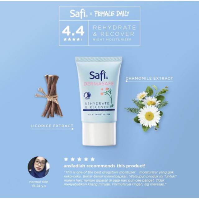 SAFI Dermasafe Series (Gel Cleanser/ Mousse Cleanser/ Night &amp; Day Moisturiser/ Booster Mist)