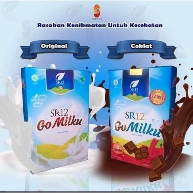 

GOMILKU SR12 COKLAT /SUSU KAMBING ETAWA