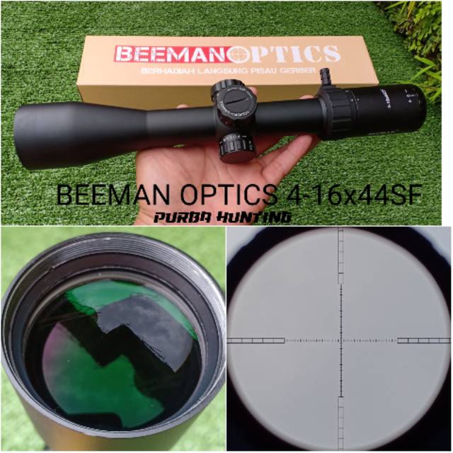 Riflescope beeman optics 4-16x44sf / tele beeman / telescope beeman