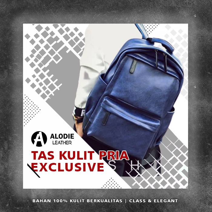 Jual Tas kulit pria tas pertama lapisan kulit tas bisnis pria vertikal