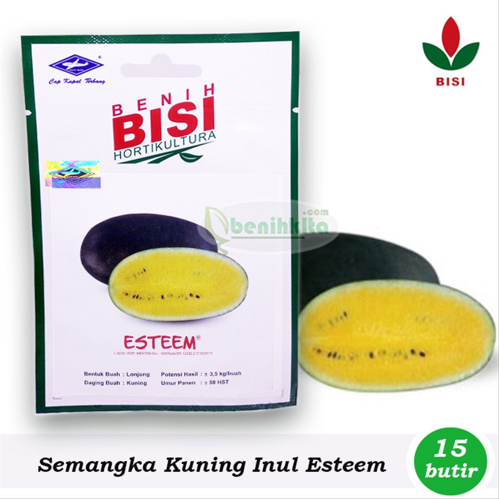 Benih-Bibit Semangka Inul Kuning Esteem F1 - BISI Limited