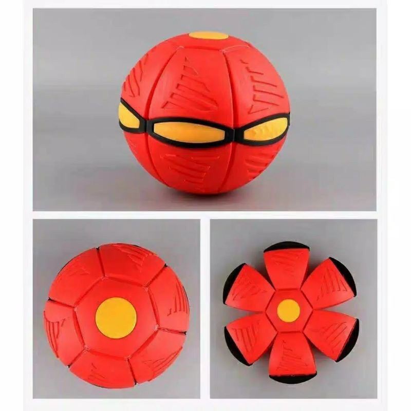 (FO) Mainan BOLA MAGIC UFO MUSIC BERLAMPU / BOLA BERLAMPU / UFO TERBANG LEMPAR-4