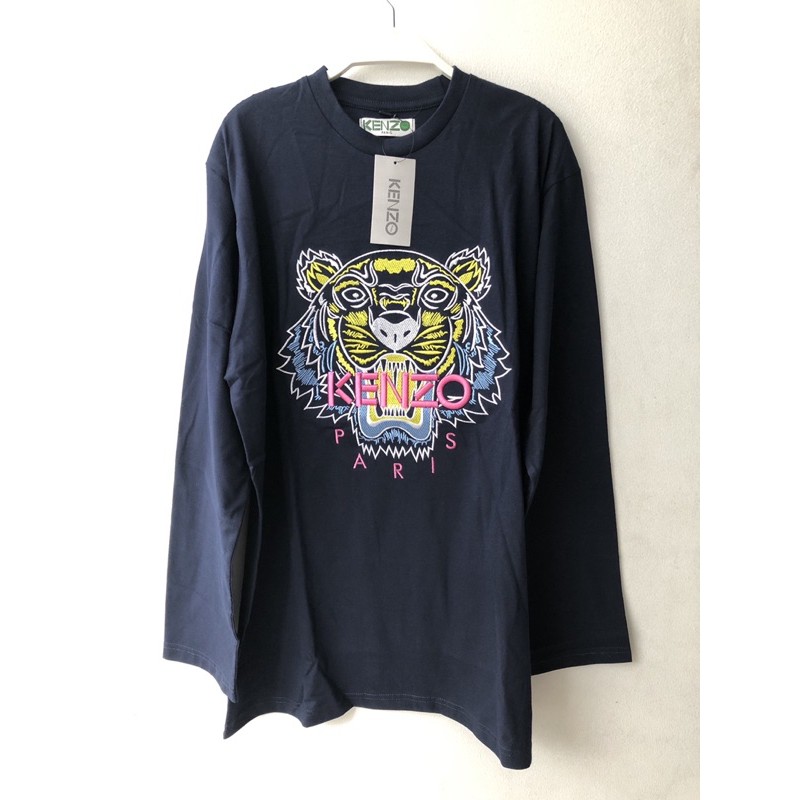 KAOS KENZO BORDIR MIROR PREMIUM LENGAN PANJANG