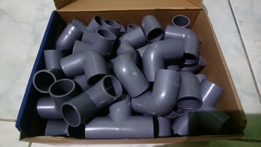 Tee 3/4 T Sambungan Cabang Tiga Pipa Pvc Fitting Pvc Merk Trilliun