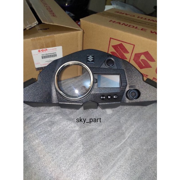 COVER SPIDOMETER MIKA KACA SPEEDOMETER SATRIA FU FACELIFT ATAS 2014 ORIGINAL SGP