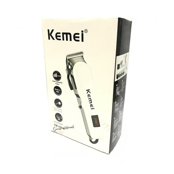 NEW Alat Cukur Rambut Rechargeable Digital Hair Clipper Kemei KM-809 A