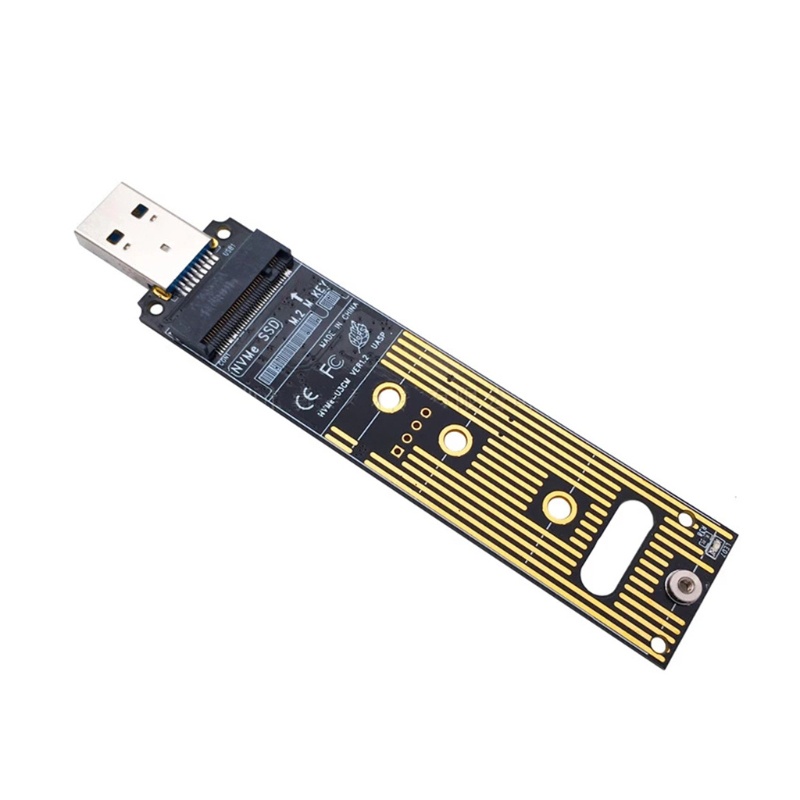 Btsg NVME Protokol Untuk m.2 SSD Ke Usb3.1 Type A Adapter Extension Card 10Gbps Set Wireless Plug Untuk Bermain