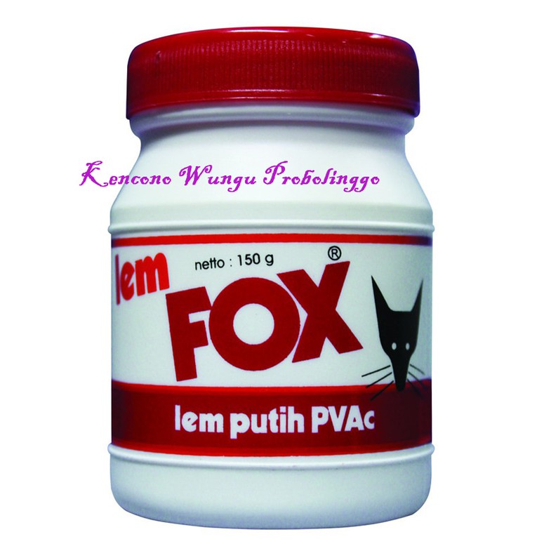 

Lem Fox Putih PVAc 150gram