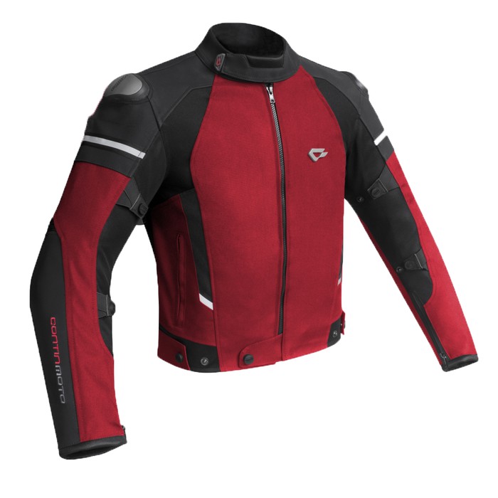 Jaket Motor Contin Zirkon Merah