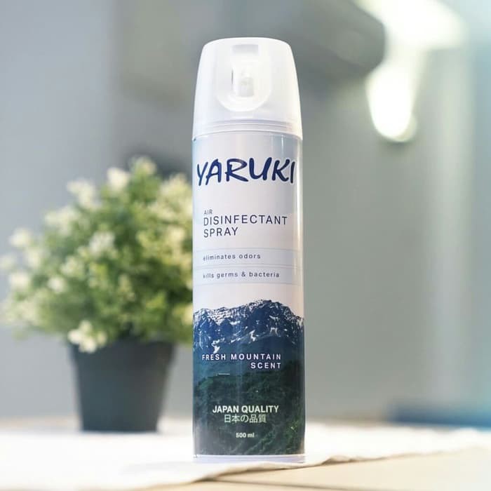 Promo Yaruki Air Disinfectant Spray 500ml (Aerosol) Pengiriman Jalur Darat Diskon