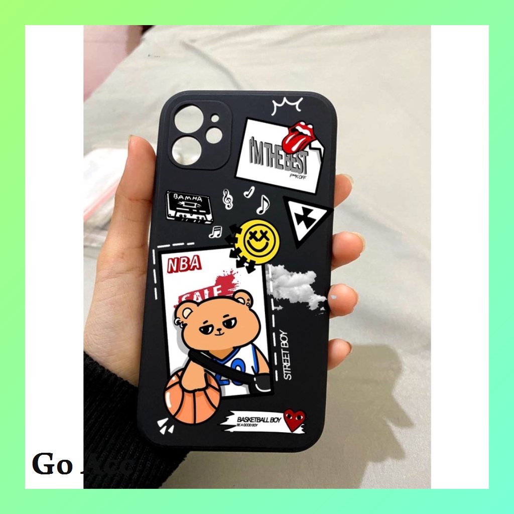 Softcase Motif Case BB09 for Iphone 6 6s 6g 6+ 6s+ 7 8 7+ 8+ X Xs 11 12 13 14+ Plus Pro Max