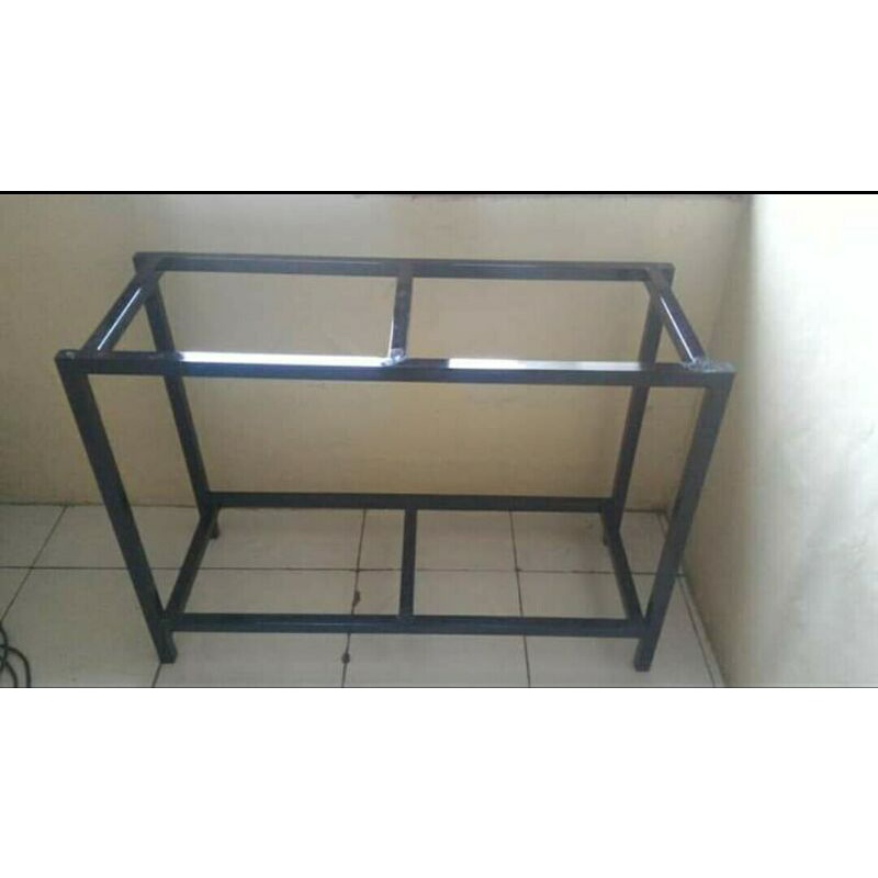 Rak akuarium aquarium 2 susun besi Hollo Holo 100x40x80 murah