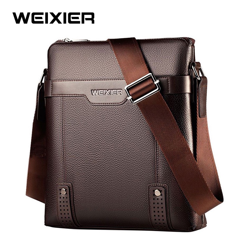 WEIXIER 18067 Tas Selempang Pria Kulit Sling Bag Premium WK-SBY