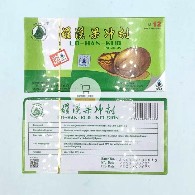

(D-ANU ☎) Luo Han Kuo / Lo Han Kuo Infusion Luohankuo Luohanguo Instant isi 12||banyak diminati
