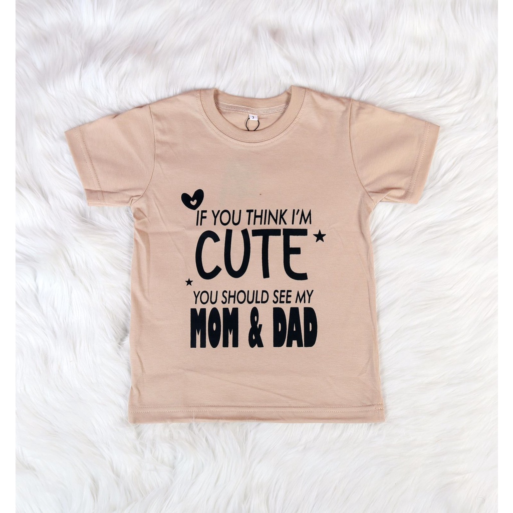 KAOS ANAK GAMBAR BERUANG HUGME BEE AND BEAR