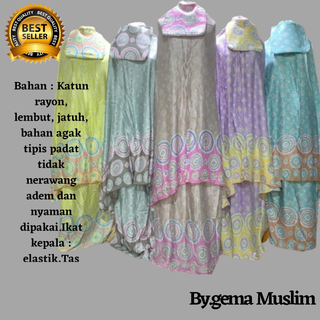 Mukena Bali katun rayon 017