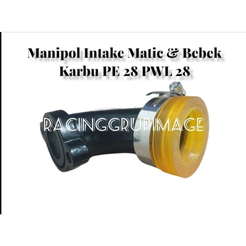 MANIPOL INTEK TEFLON MODEL ANGSA INTAKE MANIPOL TEFLON MOTOR BEBEK NETRAL BUAT KARBU PE28