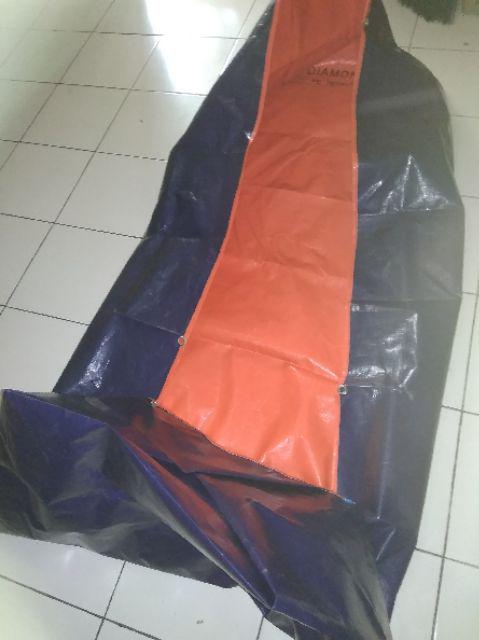 Kolam Terpal Kotak 2mx50cmx50cm Type A12 Packing Bullbe Warp