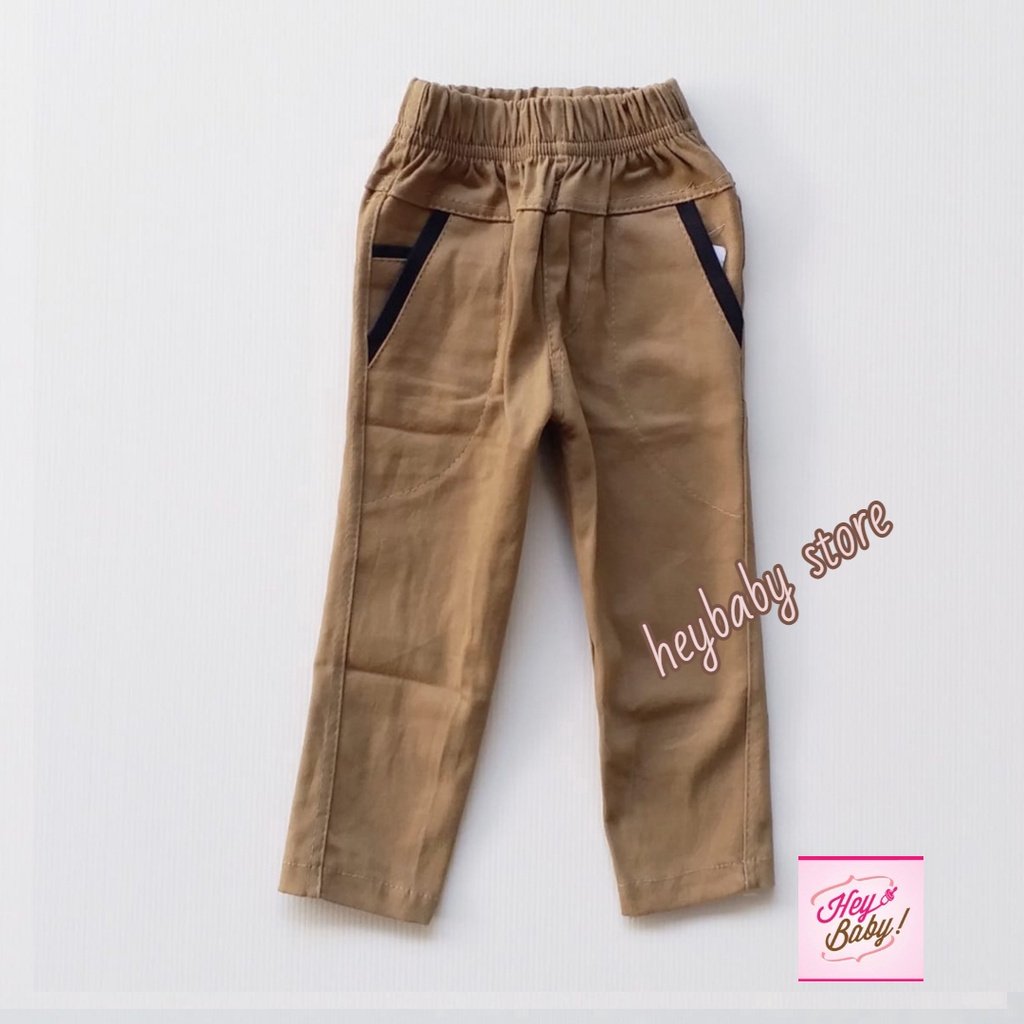 heybaby CELANA CHINO PANJANG    Celana Anak 1thn s/d 9thn Laki-laki Dan Perempuan Pilih Warna PART 3