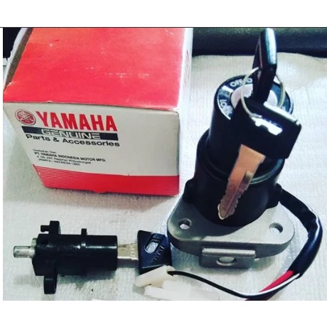 kunci kontak dan sadel jok yamaha tiara ori original yamaha asli