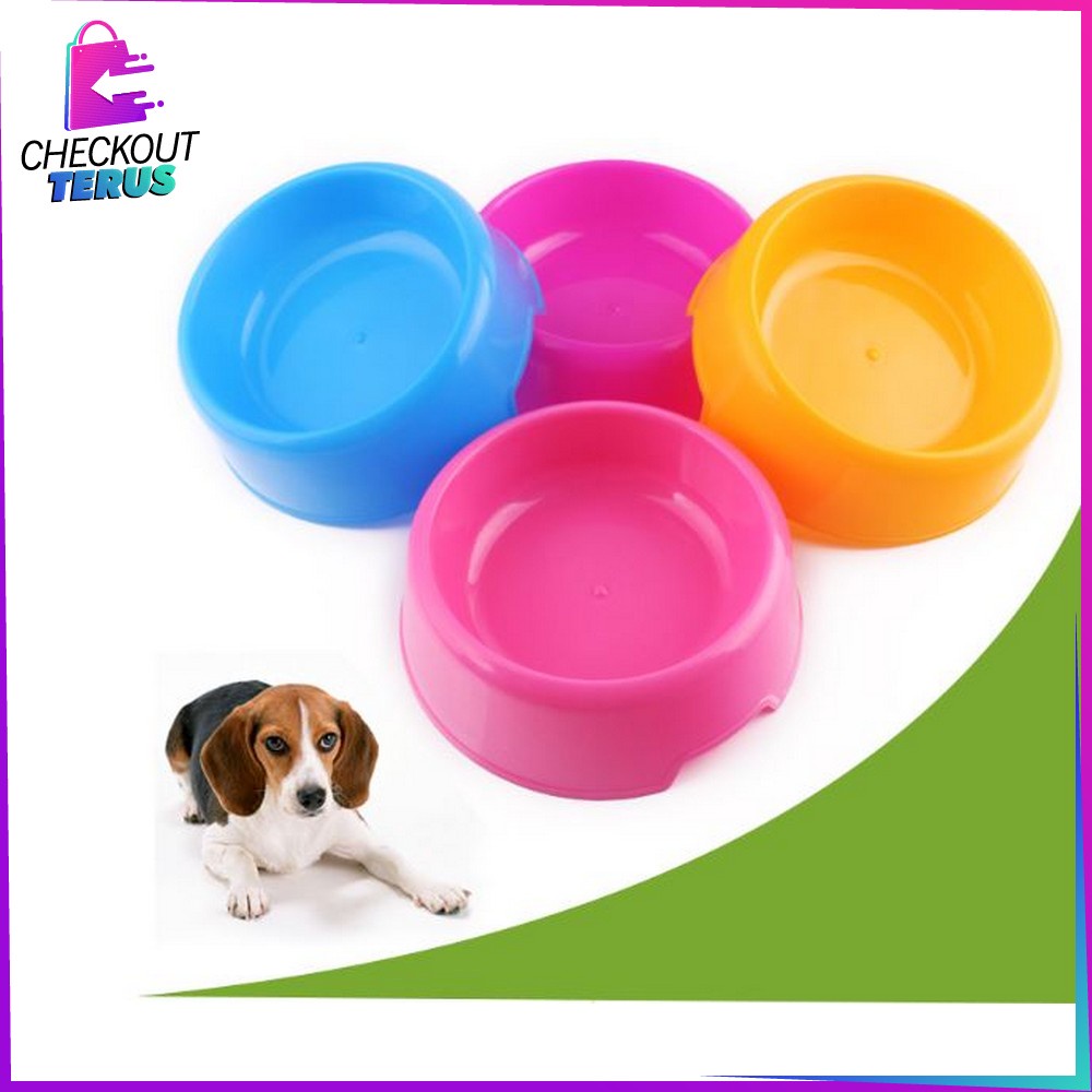 CT C577 Tempat Makan Kucing Mangkok Single Bowl Anti Semut Aksesoris Hewan Peliharaan Mangkuk Makan Hewan