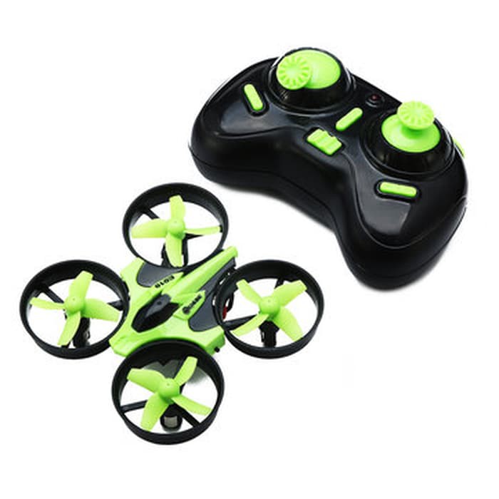 Helikopter Rc - Drone Minion - Box Drone Mini Drone Eachine E010 Original Green Produk Terbaik