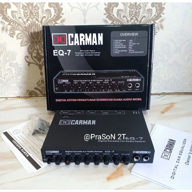 Parametrik Equalizer Carman EQ-7