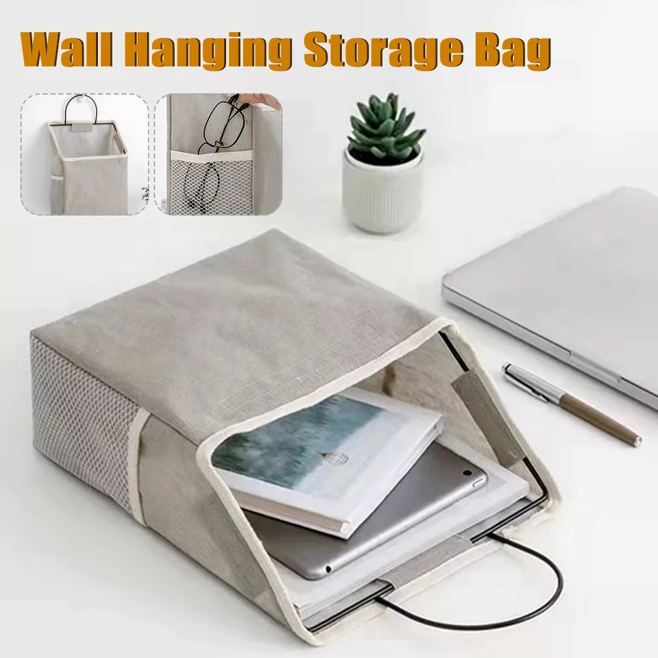 Tas Penyimpanan Gantung Dinding Serbaguna 1166 storage Hanging Bag SC Tempat Penyimpanan Gantung Dinding Tempat Kaca mata,Ipad,atau Benda Kecil lainnya.