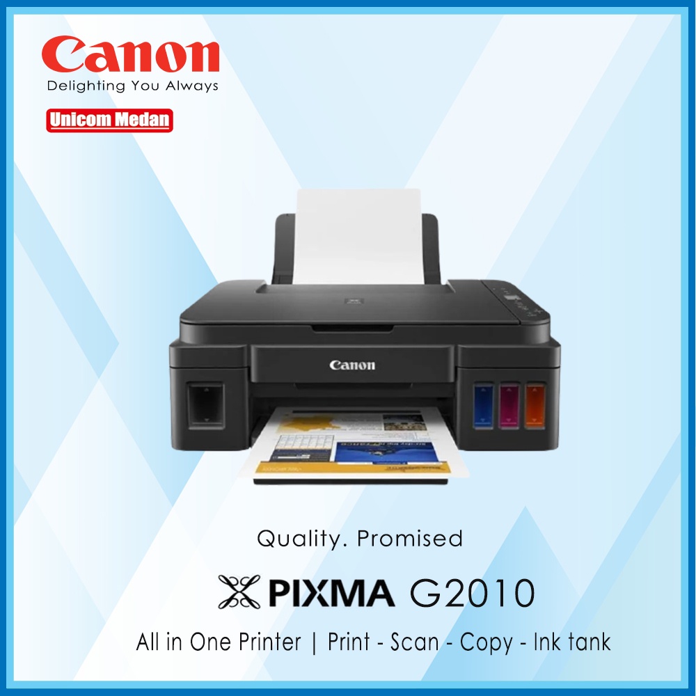 Printer Canon Pixma G2010 Ink Tank | Print - Scan - Copy - Ink Tank