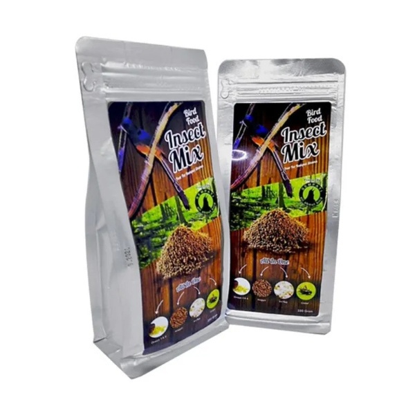 Insect Mix Bird Food 250gr Pakan Makanan Pur Voer Burung Murai Kacer