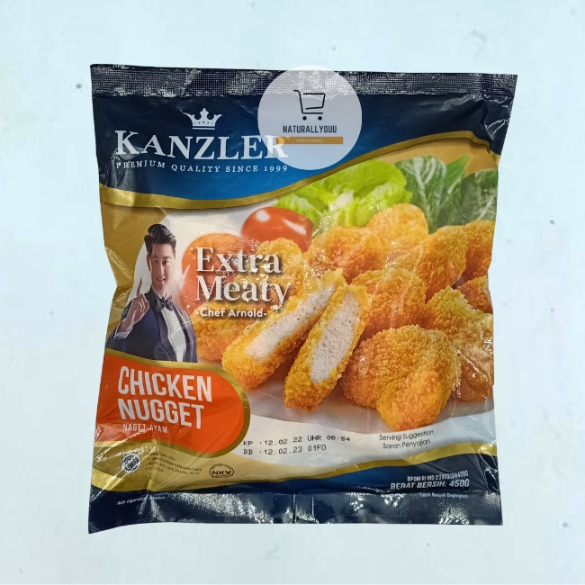 Kanzler Crispy Chicken Nugget / Original Chicken Nugget 450gr/ Mini 120gr