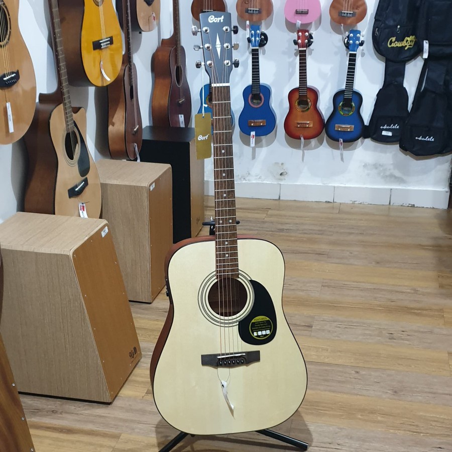 Gitar Cort Akustik Elektrik AD810e OP AD 810e OP Open Pure ORIGINAL