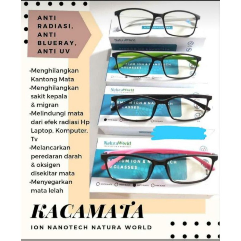 kacamata ion nano natura world