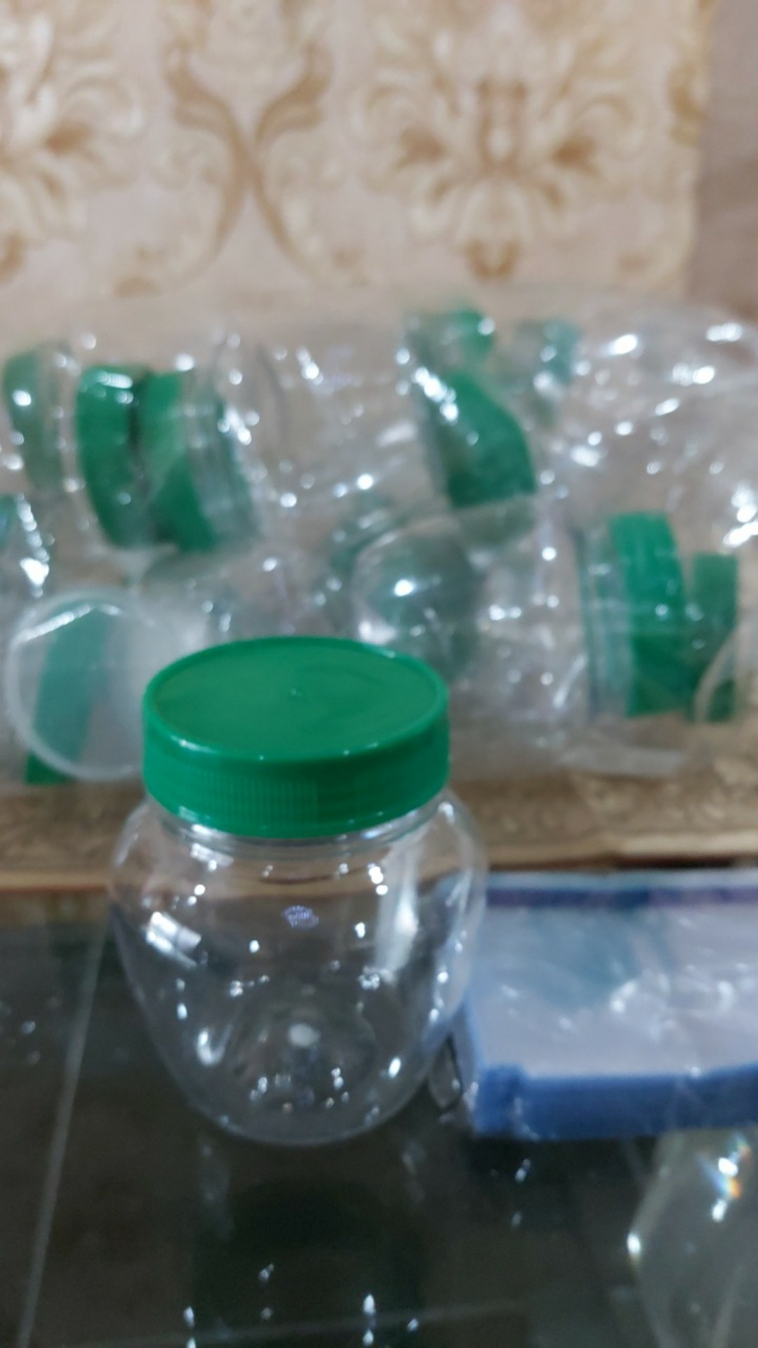 16  Botol Plastik Toples Bumbu Madu 175ml 50ml