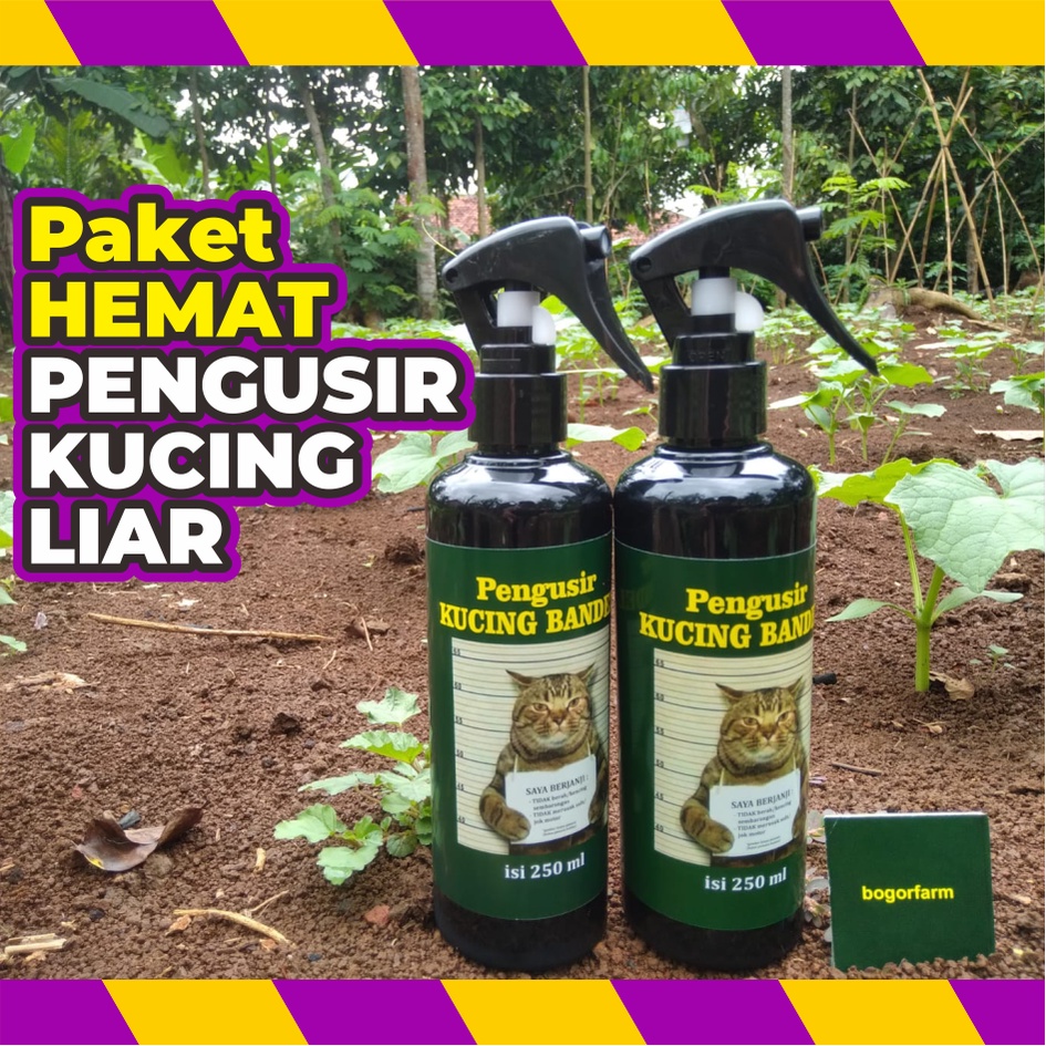 [paket hemat] PENGUSIR KUCING LIAR |RACUN RUMPUT LIAR | RACUN SEMUT | CICAK | TIKUS | BELALANG | KECOA | Cat Repellent | Spray Anti Kucing