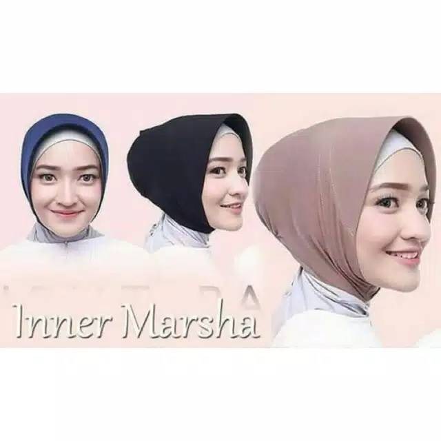 Inner hijab tulang / daleman kerudung / inner topi hijab