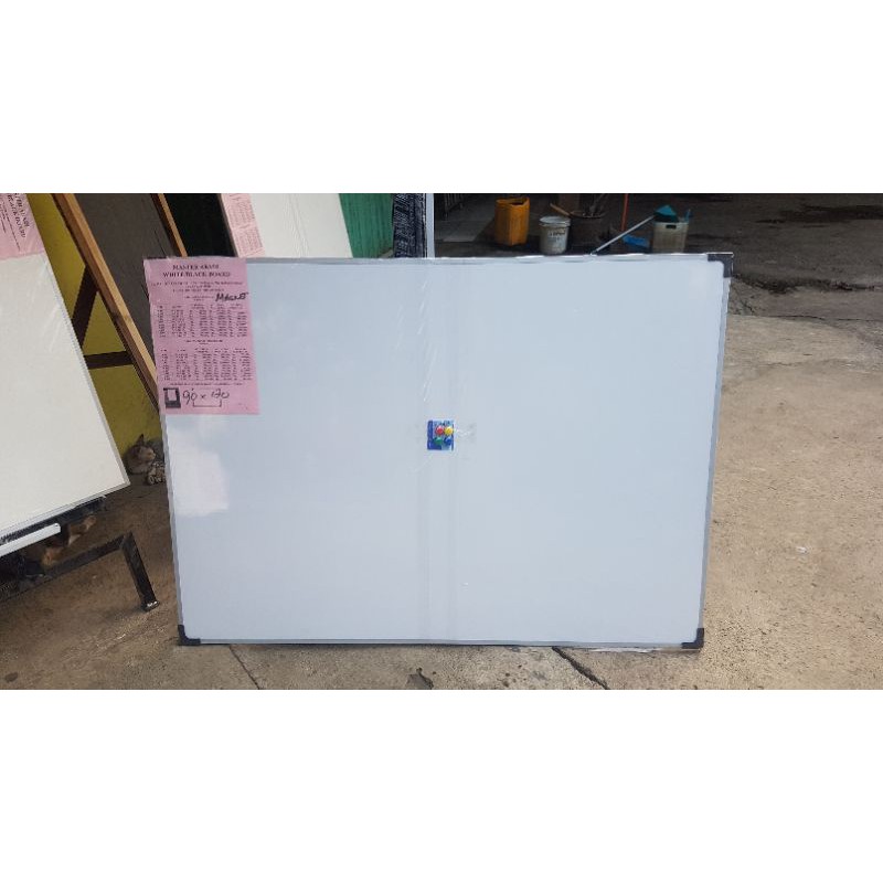 

papan tulis white board magnetik 90x120 cm