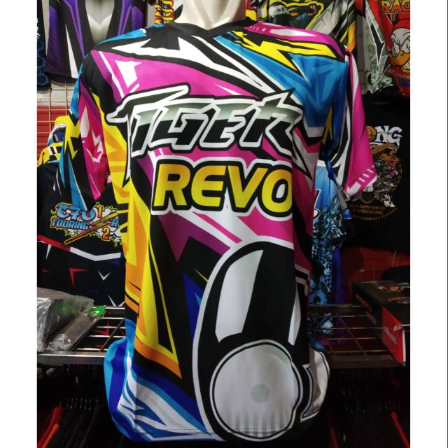 kaos Jersey racing Honda Tiger Revo original zonkgarage