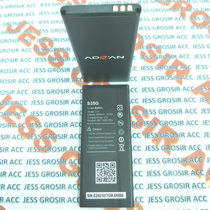 Baterai Original Double Power ADVAN S4Z Plus S4Z+ i cherry C99 Rainbow