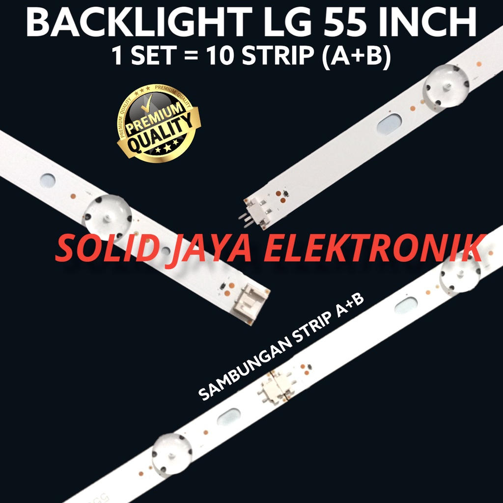 BACKLIGHT TV LED LG 65 INC 65UJ632 65UJ652 T 65UJ632T 65UJ652T 65UJ LAMPU BL LG 10K 10 KANCING K 12 STRIP BATANG 65INCH 65INC 65IN 65 INCH IN LG