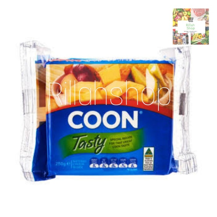 

Keju Coon Tasty Block 250 Gram