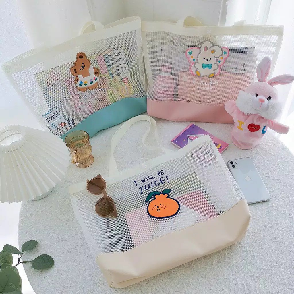 (BISA COD) IMPORT MESS BAG BENTOY MILKJOY TAS BAHU TAS SEKOLAH VERSI KOREA