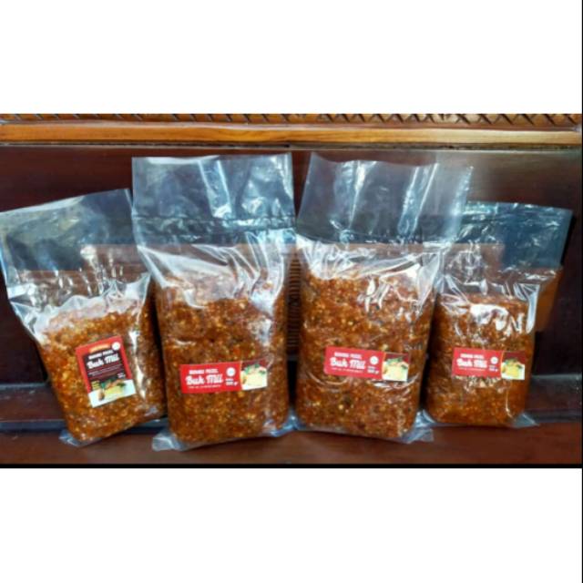 

Bumbu Pecel "BUK MII" khas Malang kemasan plastik 250gr