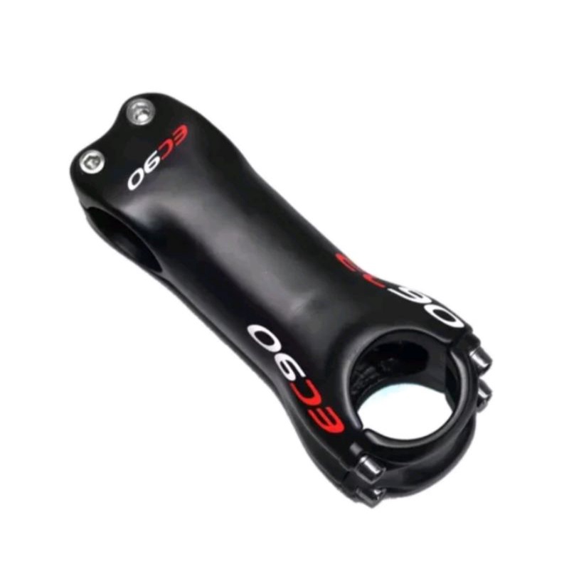 Stem EC90 Full Carbon 31.8 Panjang 9 cm 6 derajat Stem Carbon Handlebar Stem Dropbar Sepeda